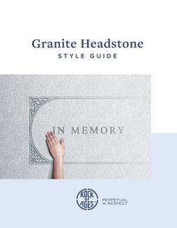 Download the ROA Granite Headstone Style Guide