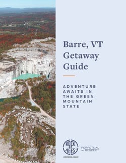Pages from Rock of Ages Barre VT Getaway Guide