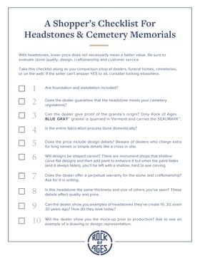 ROA_Checklist_Headstones_Cemetery_Memorials